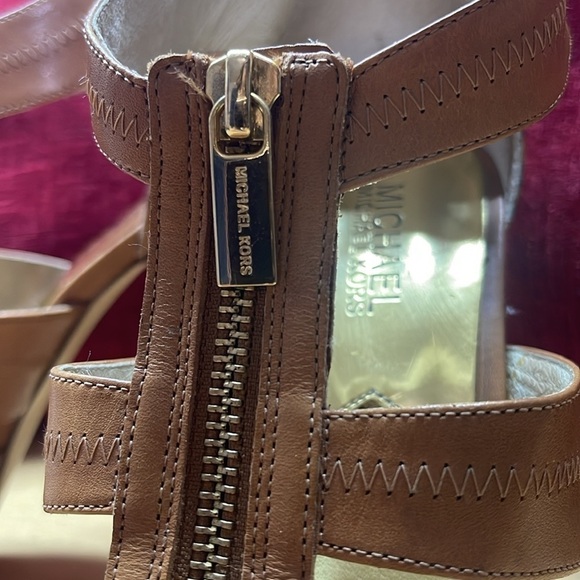 Michael Kors zip up sexy heels size 9 - Picture 3 of 12